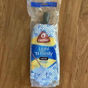 O Cedar Light 'N Thirsty Cloth Mop Replacement Head Refill 2011 New Sealed